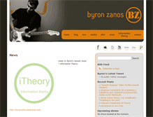Tablet Screenshot of byronzanos.com